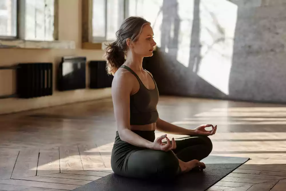 Yoga Position to Unblock Chakra
